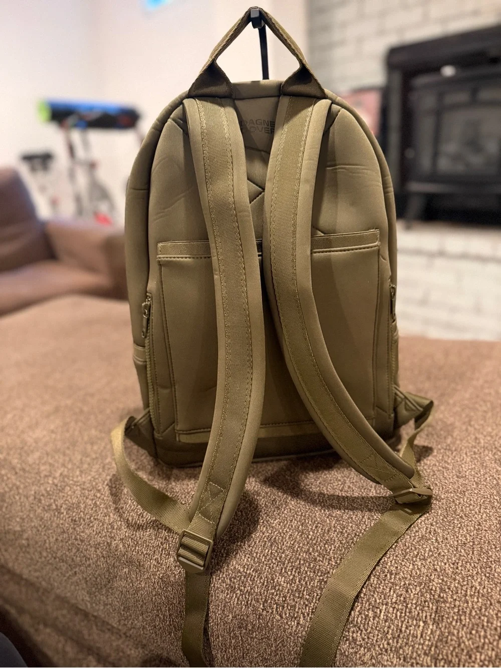 DAGNE DOVER DAKOTA NEOPRENE BACKPACK ; MEDIUM